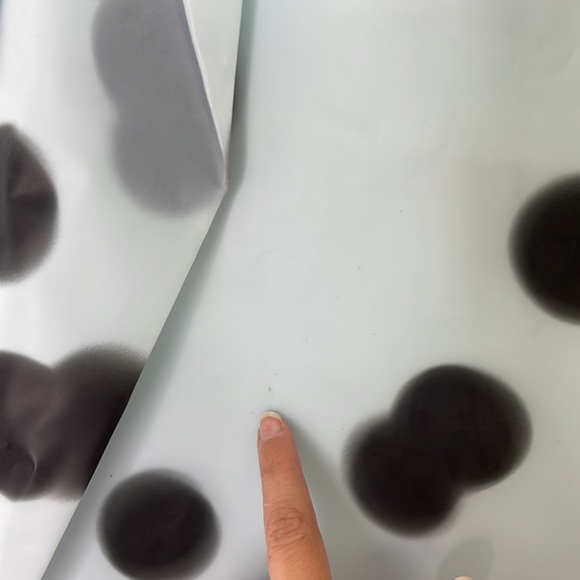 Marc Jacobs Misty polka dot unique pvc futurist skirt - Picture 8 of 13